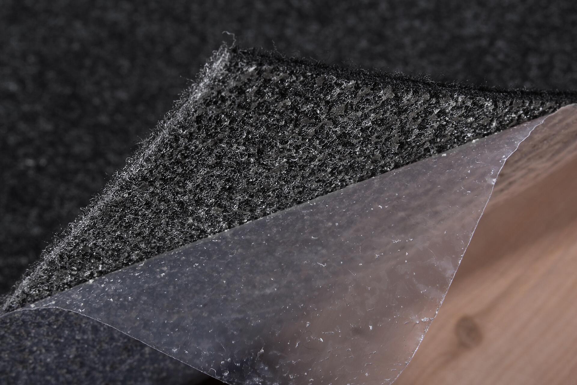 Teppichfliese Filz anthrazit B/L: ca. 40x40 cm pro Stück