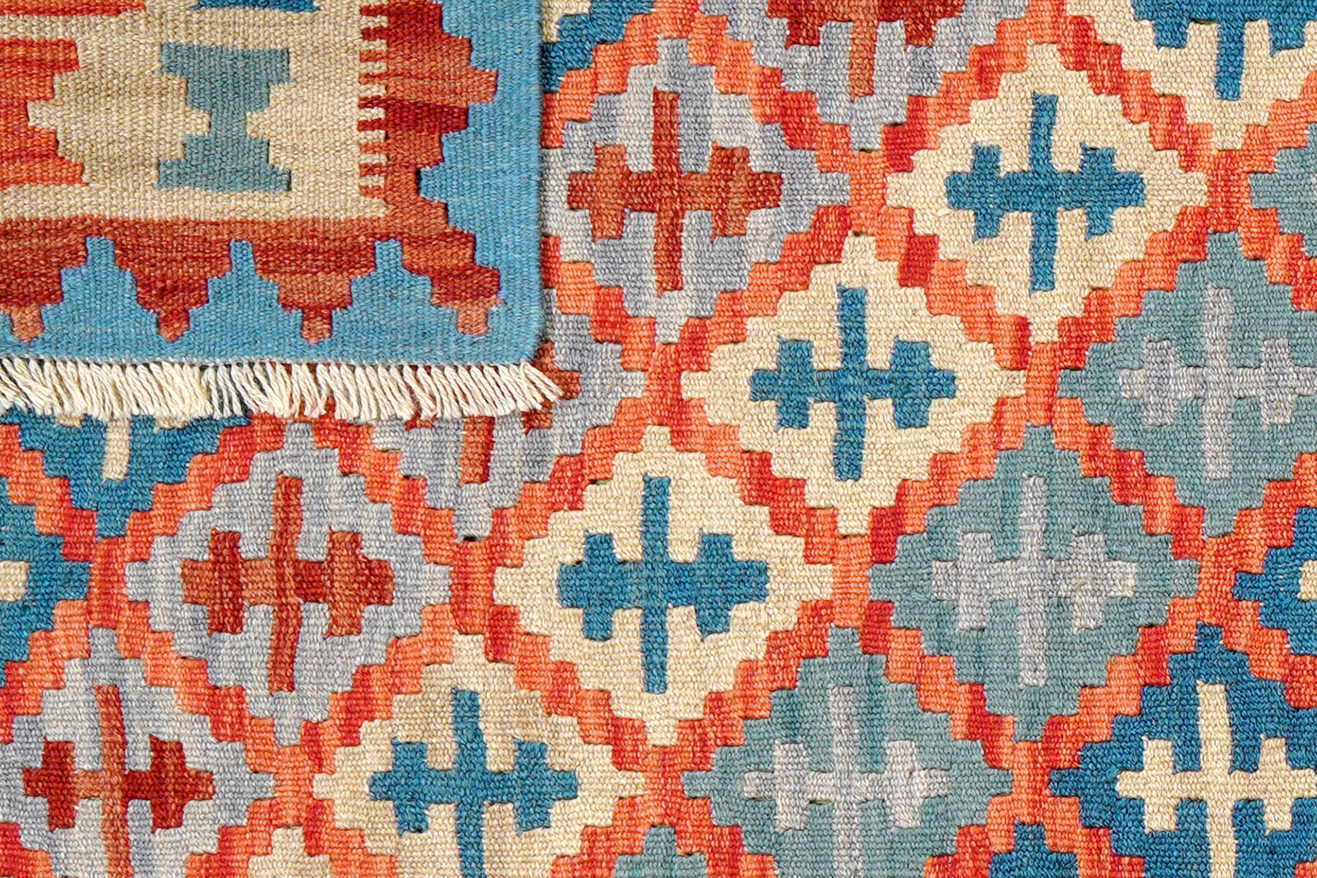 PersaTepp Teppich Kelim Gashgai rosa B/H/L: ca. 105x1x151 cm