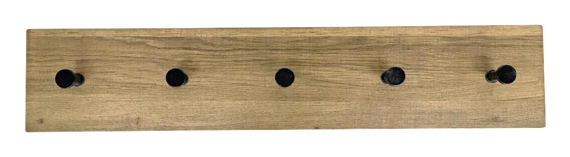 Garderobenleiste  Eiche Nachbildung B/H/T: ca. 60x12x5 cm