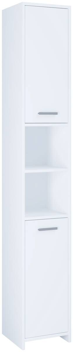 Hochschrank Zalo weiß B/H/T: ca. 30x180x30 cm