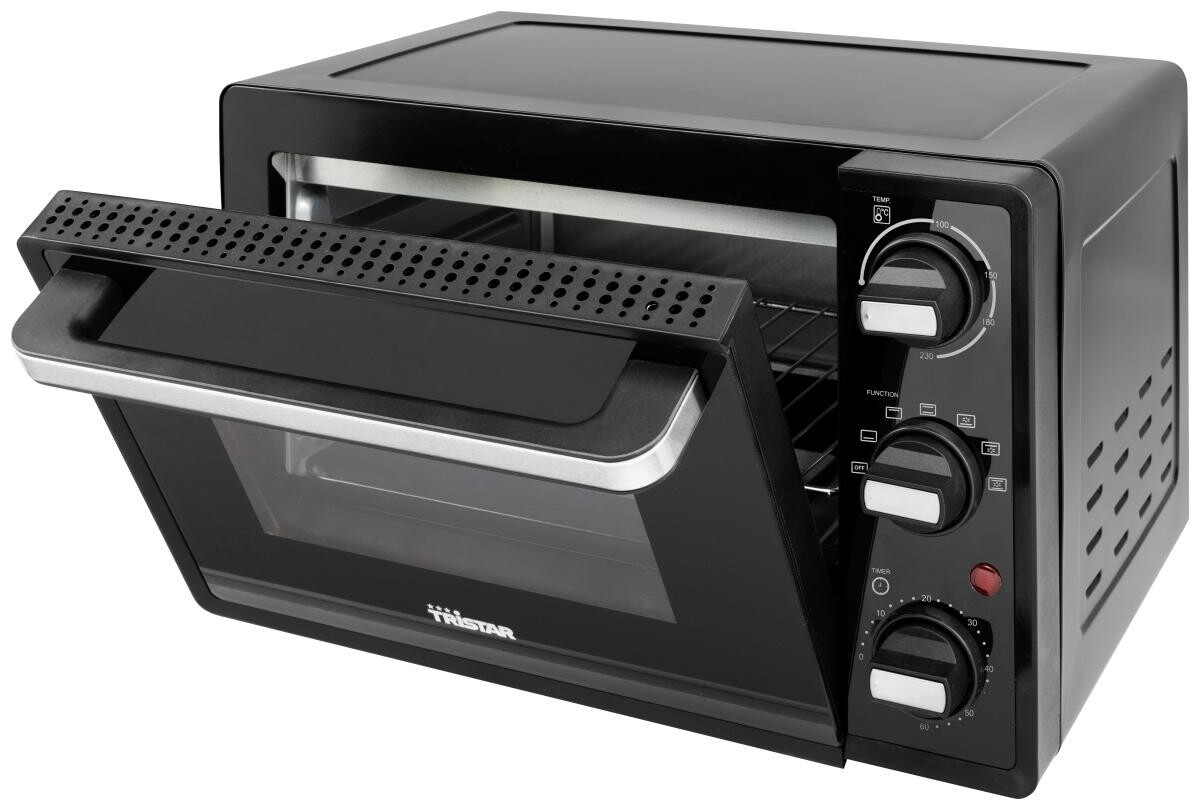 TRISTAR Mini-Backofen OV-3622 schwarz Metall B/H/T: ca. 47x41x32 cm