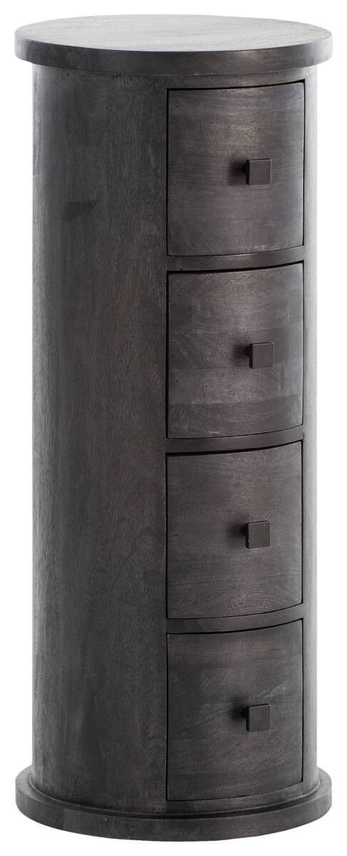 Sideboard schwarz B/H/T: ca. 34x85x34 cm Sideboard schwarz B/H/T: ca. 34x85x34 cm