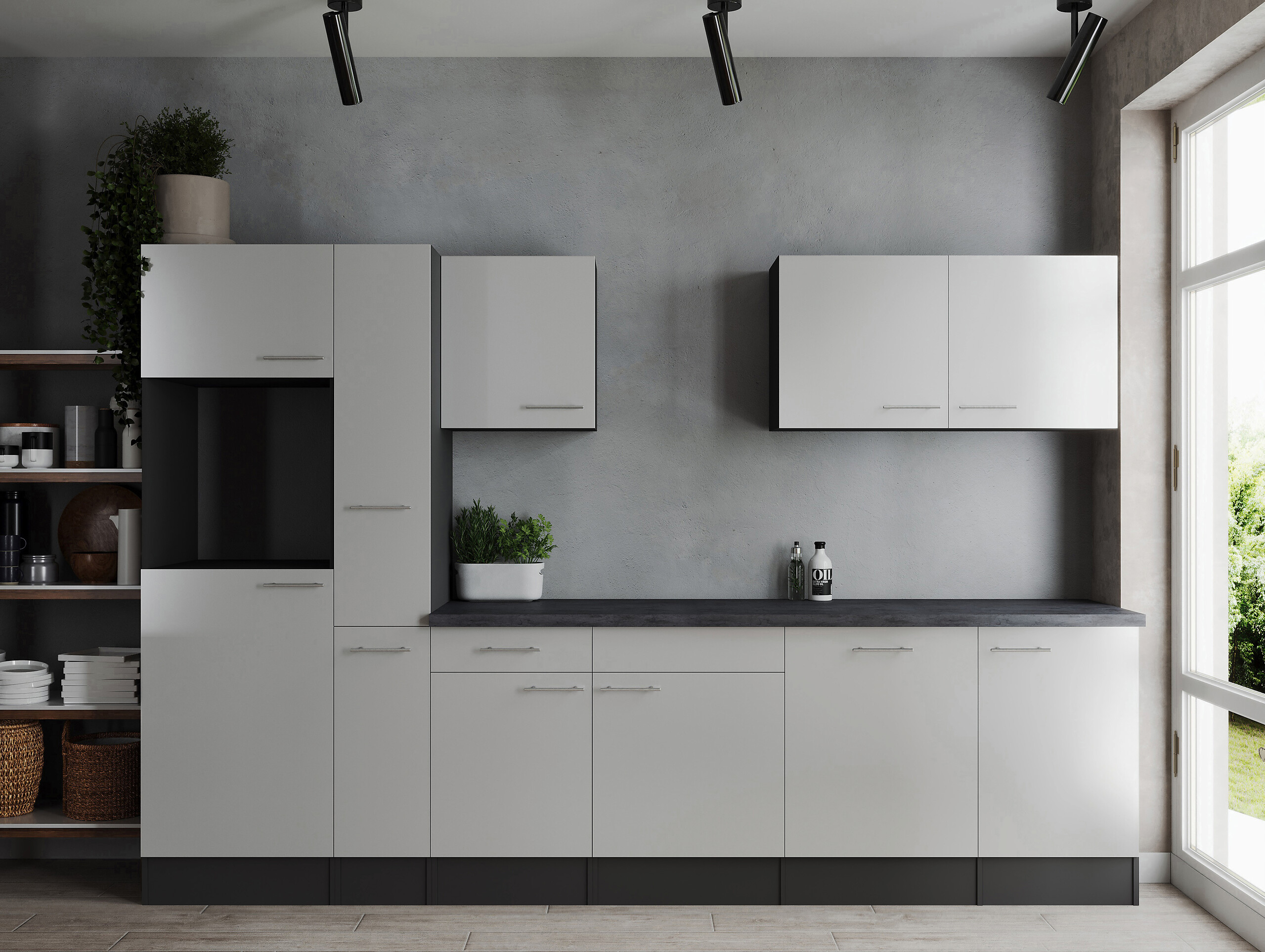 Küchenblock Oliver B/H/T: ca. 310x205x60 cm