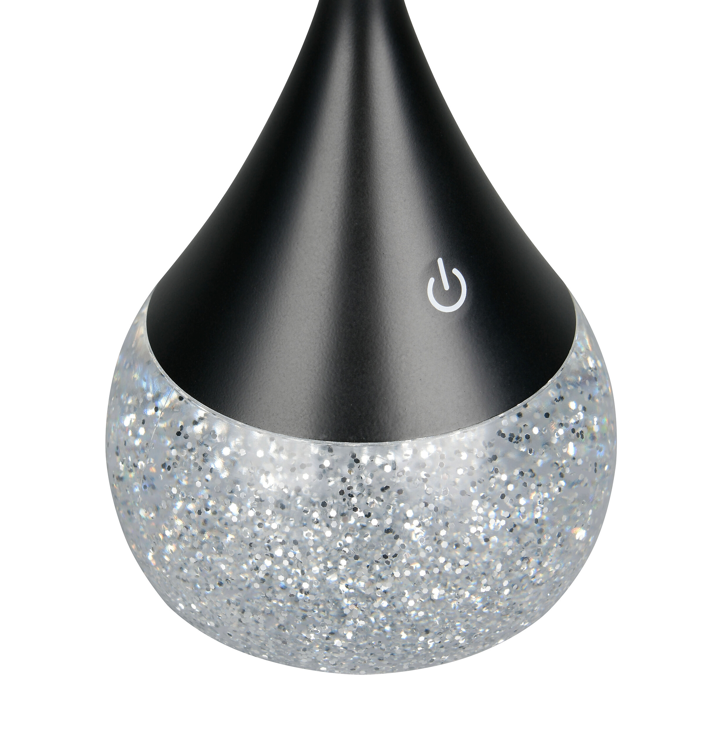 Reality Leuchten LED-Tischleuchte Tembo schwarz Kunststoff B/L: ca. 11x28,3 cm