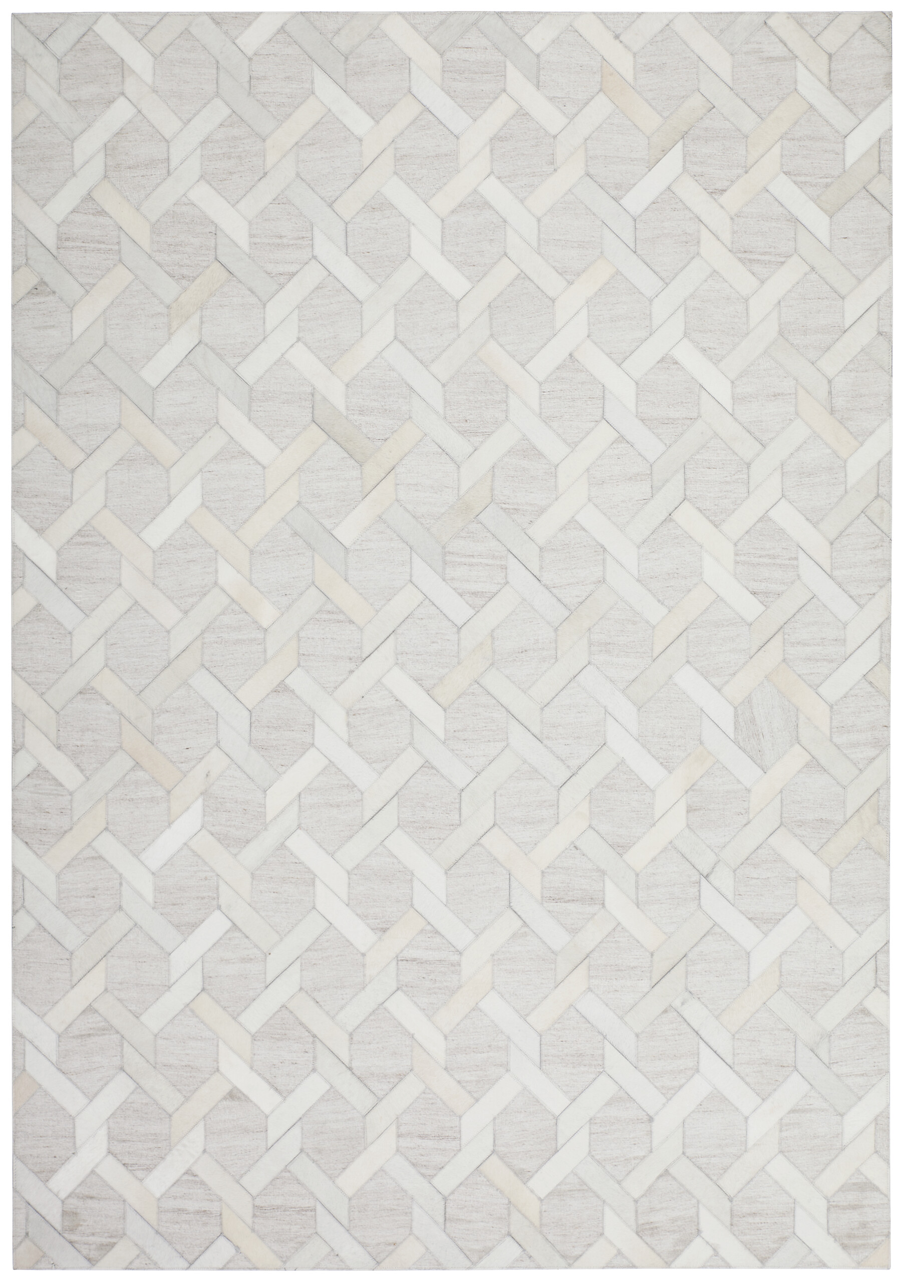 Kayoom Kurzflorteppich Chimera 125 elfenbein B/L: ca. 80x150 cm