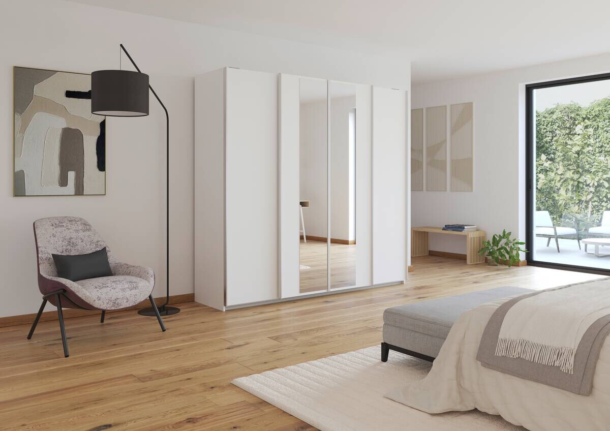 Kleiderschrank Altera Alpinweiß B/H/T: ca. 226x211x62 cm Kleiderschrank Altera Alpinweiß B/H/T: ca. 226x211x62 cm