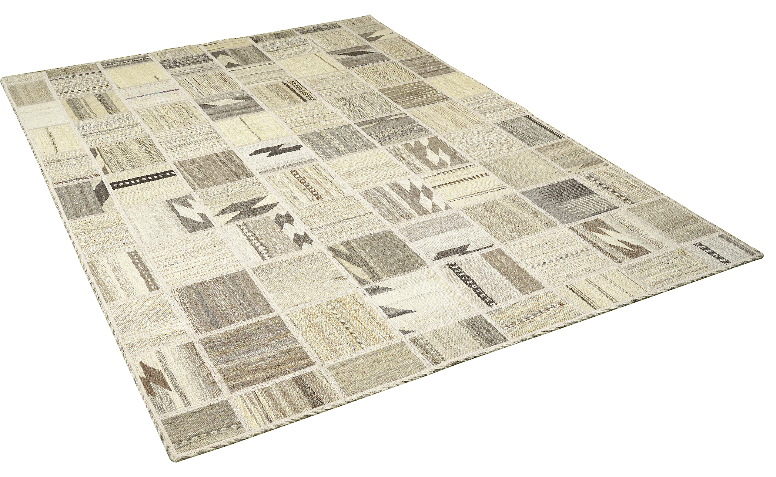 PersaTepp Teppich Kelim Tekkehdouz beige B/H/L: ca. 150x1x200 cm PersaTepp Teppich Kelim Tekkehdouz beige B/H/L: ca. 150x1x200 cm