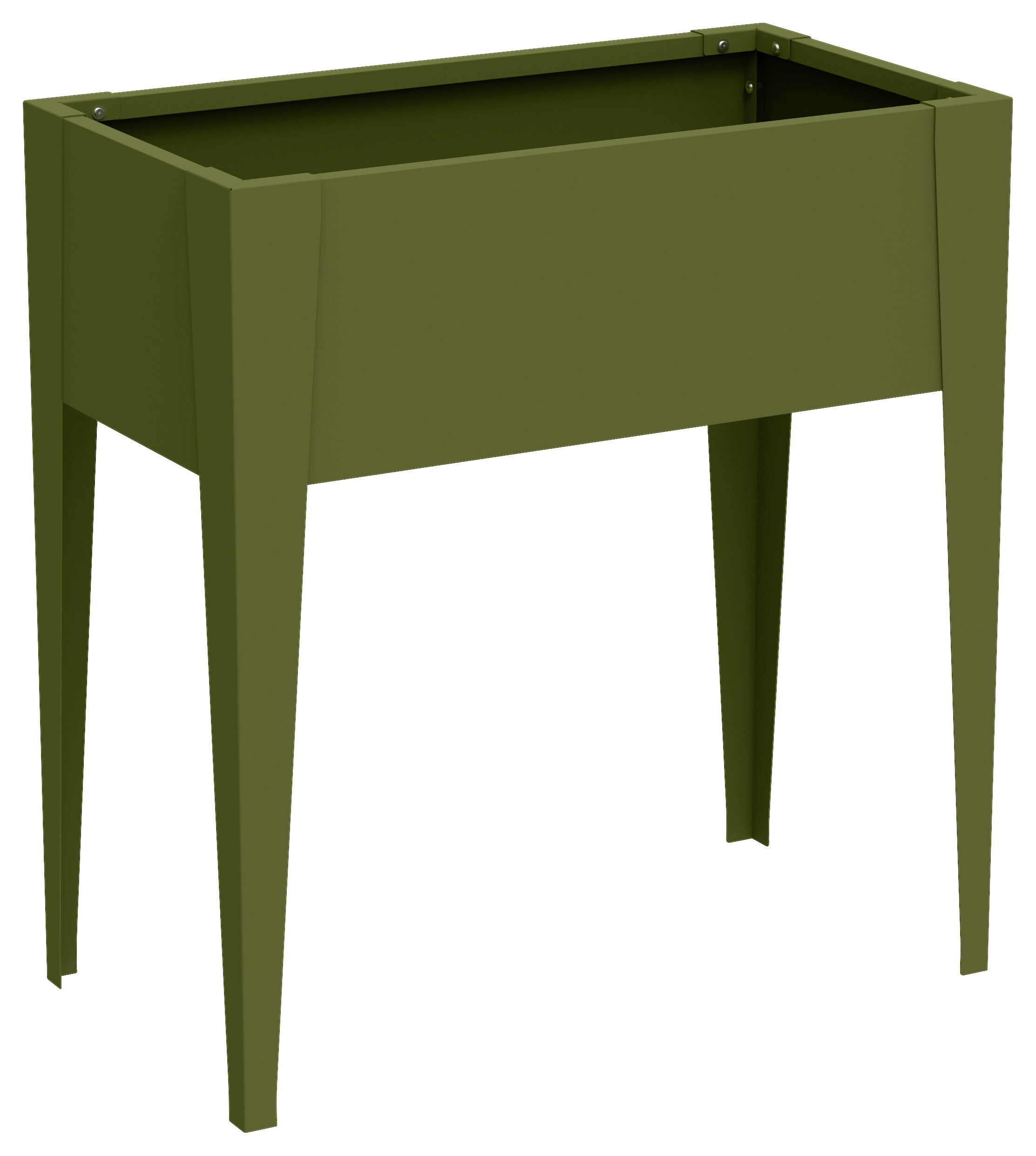 Westmann Hochbeet Vedura olive Stahl B/H/L: ca. 74x80x40 cm