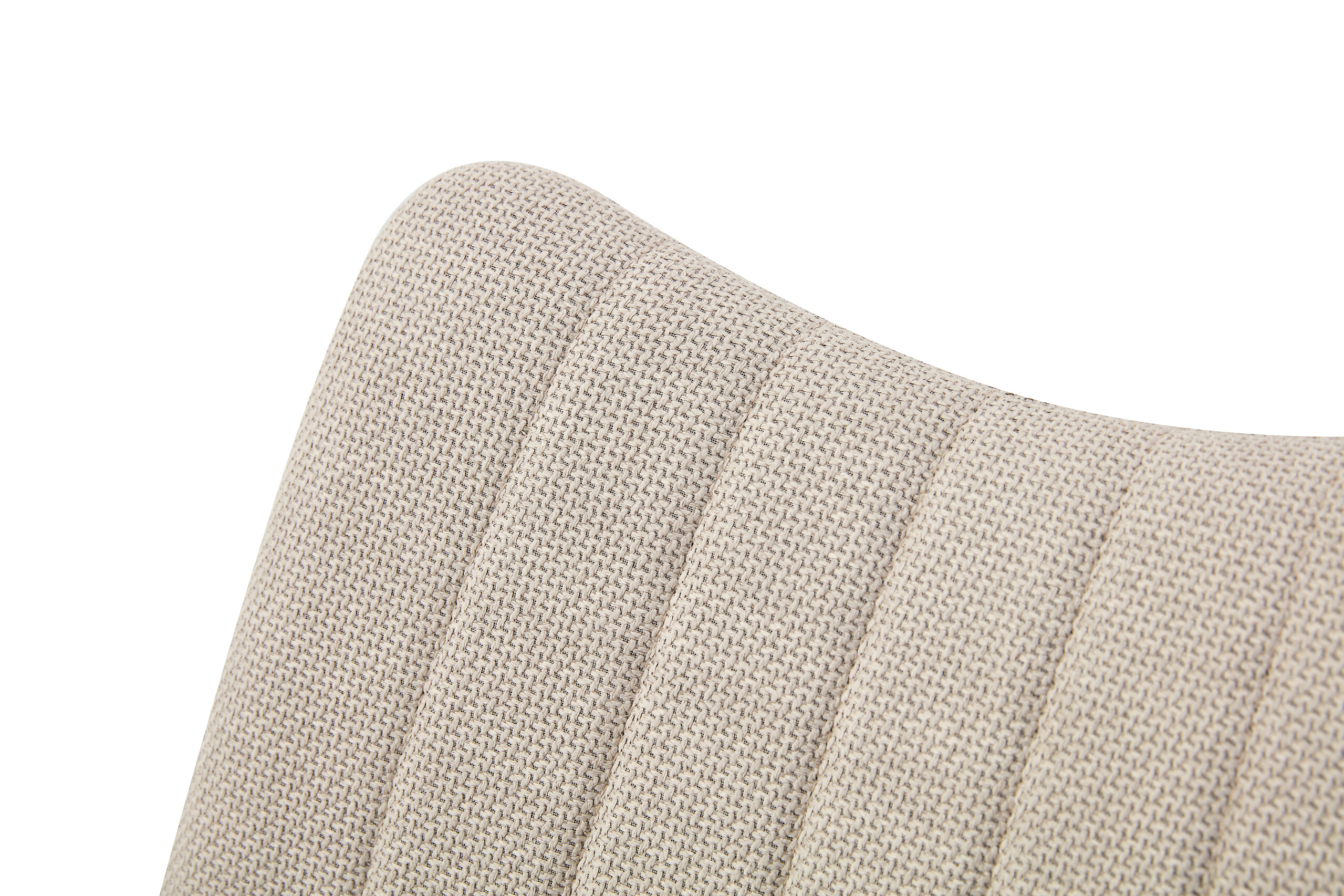 Stuhl LOTTA, 2er Set creme Webstoff B/H/T: ca. 53x86x59 cm