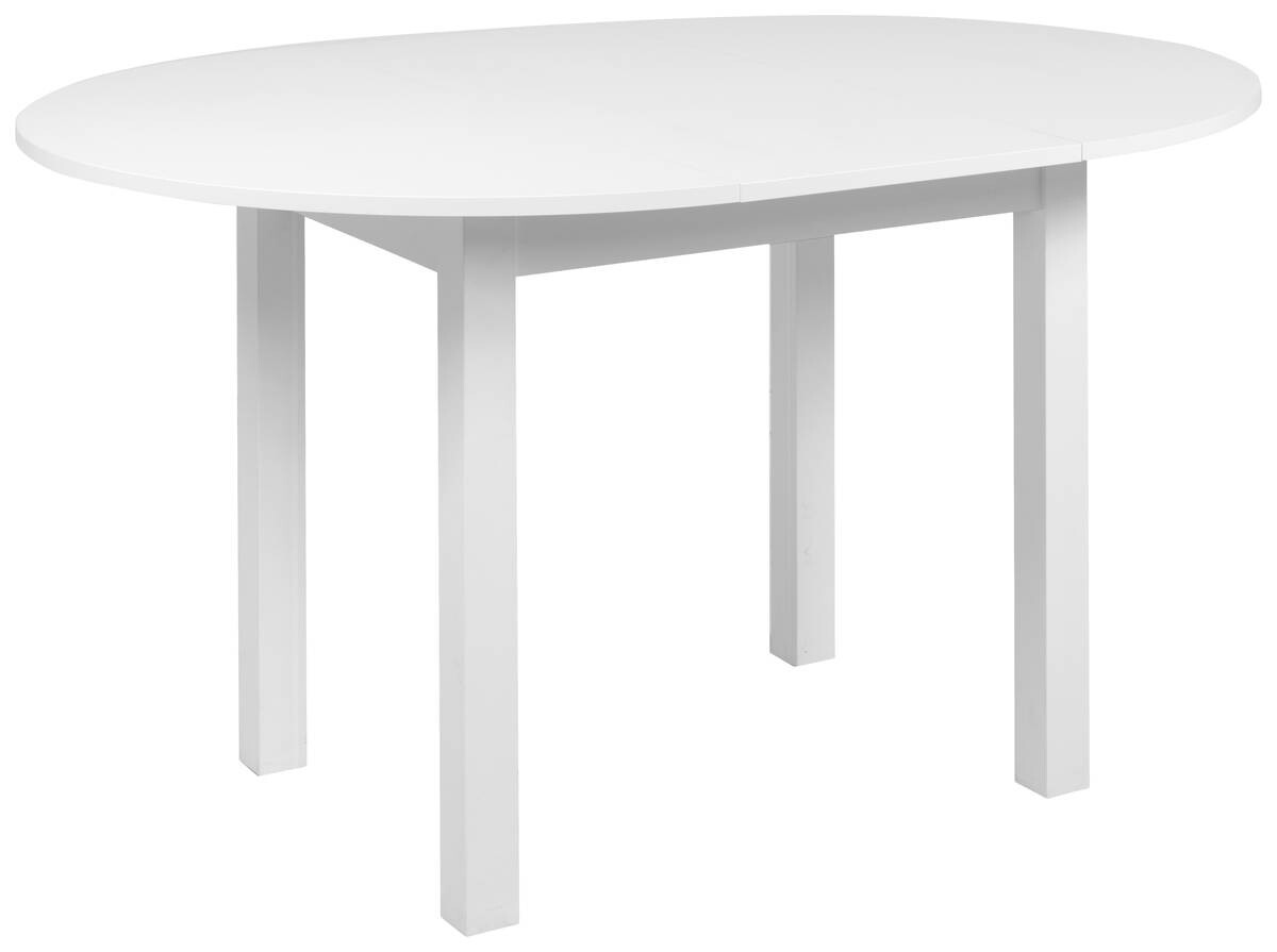 Esstisch Coburg weiß B/H/T/D: ca. 100x76x100x100 cm