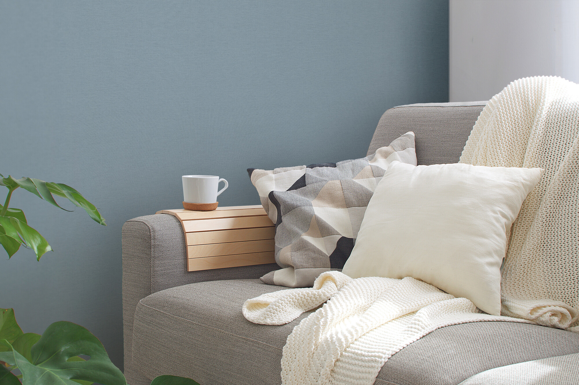 A.S.Creation Vliestapete blau B/H/D: ca. 53x1005x9 cm