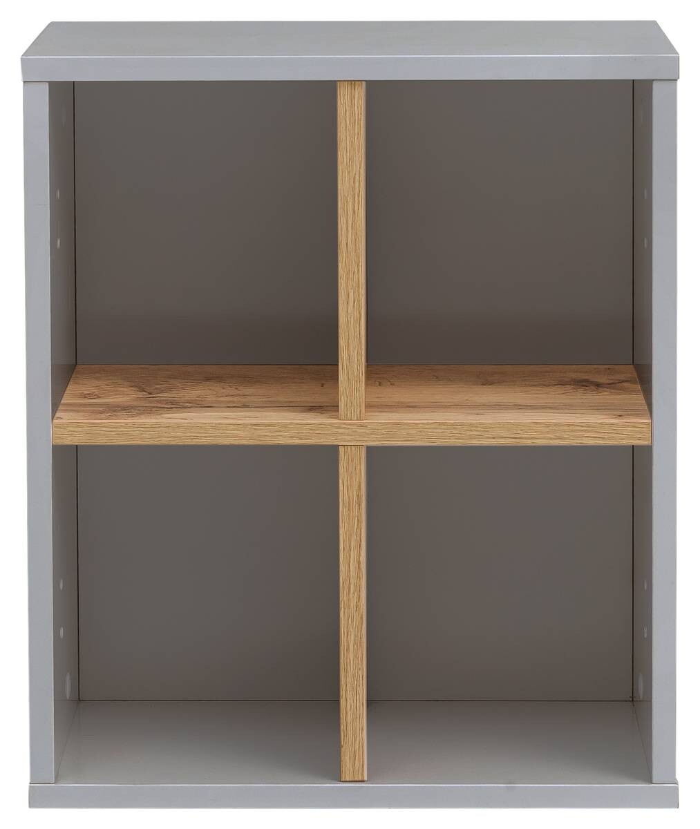 Regal Padua grau Eiche Landhaus Nachbildung B/H/T: ca. 40,5x48,3x20,5 cm