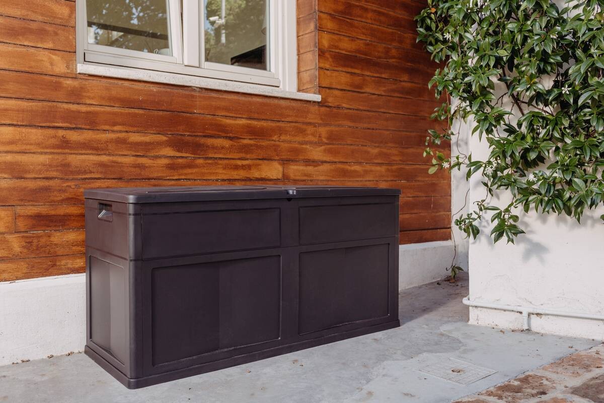 Toomax Aufbewahrungsbox Trend 320 anthrazit Kunststoff B/H/T: ca. 119x60x46 cm