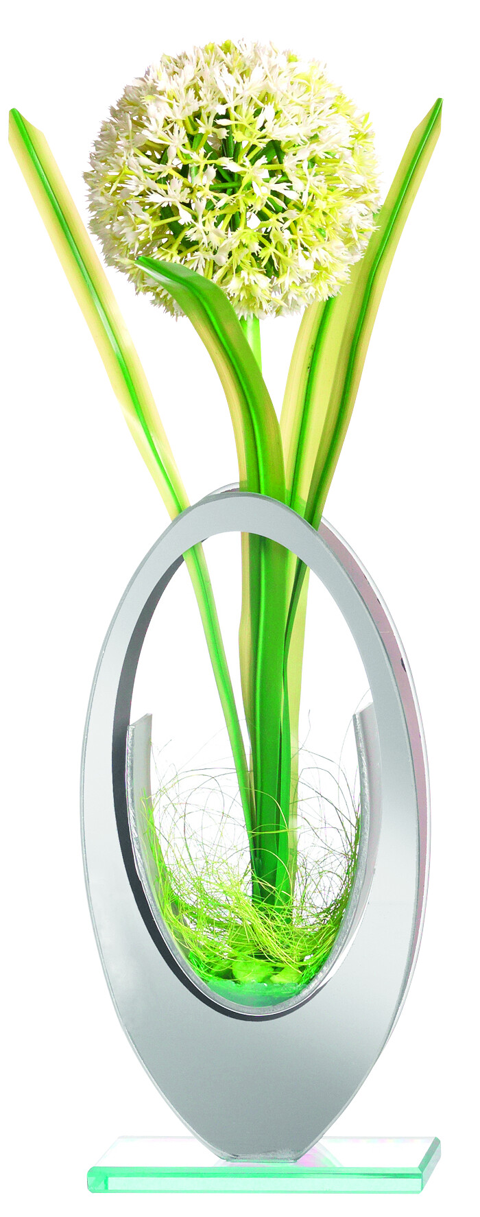 POCOline Vase klar Glas B/H/L: ca. 4x9x8,5 cm