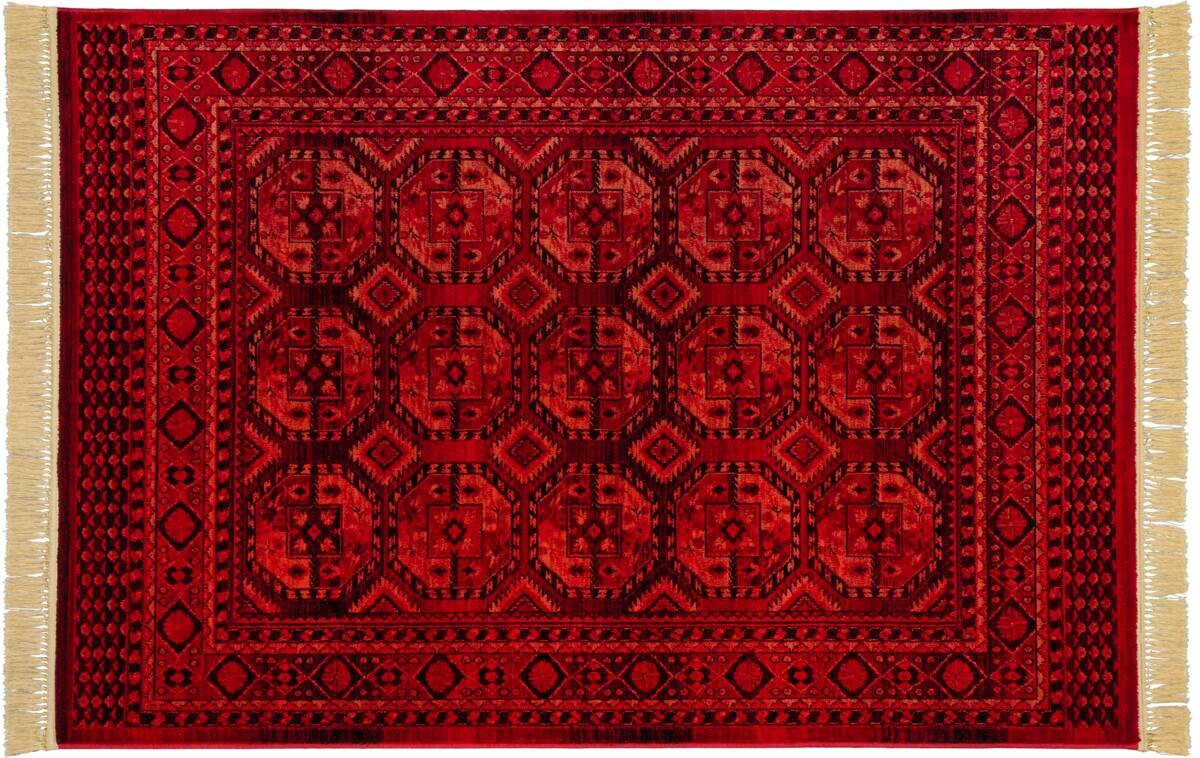 Webteppich Royal rot B/L: ca. 80x150 cm