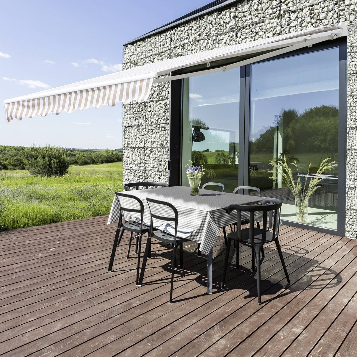 Outsunny Markise beige