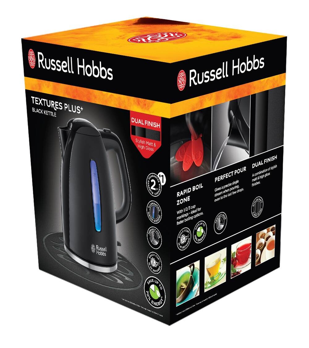 Russell Hobbs Wasserkocher 23326016002 schwarz Kunststoff B/H/T: ca. 20,8x23,8x16 cm ca. 1,7 l