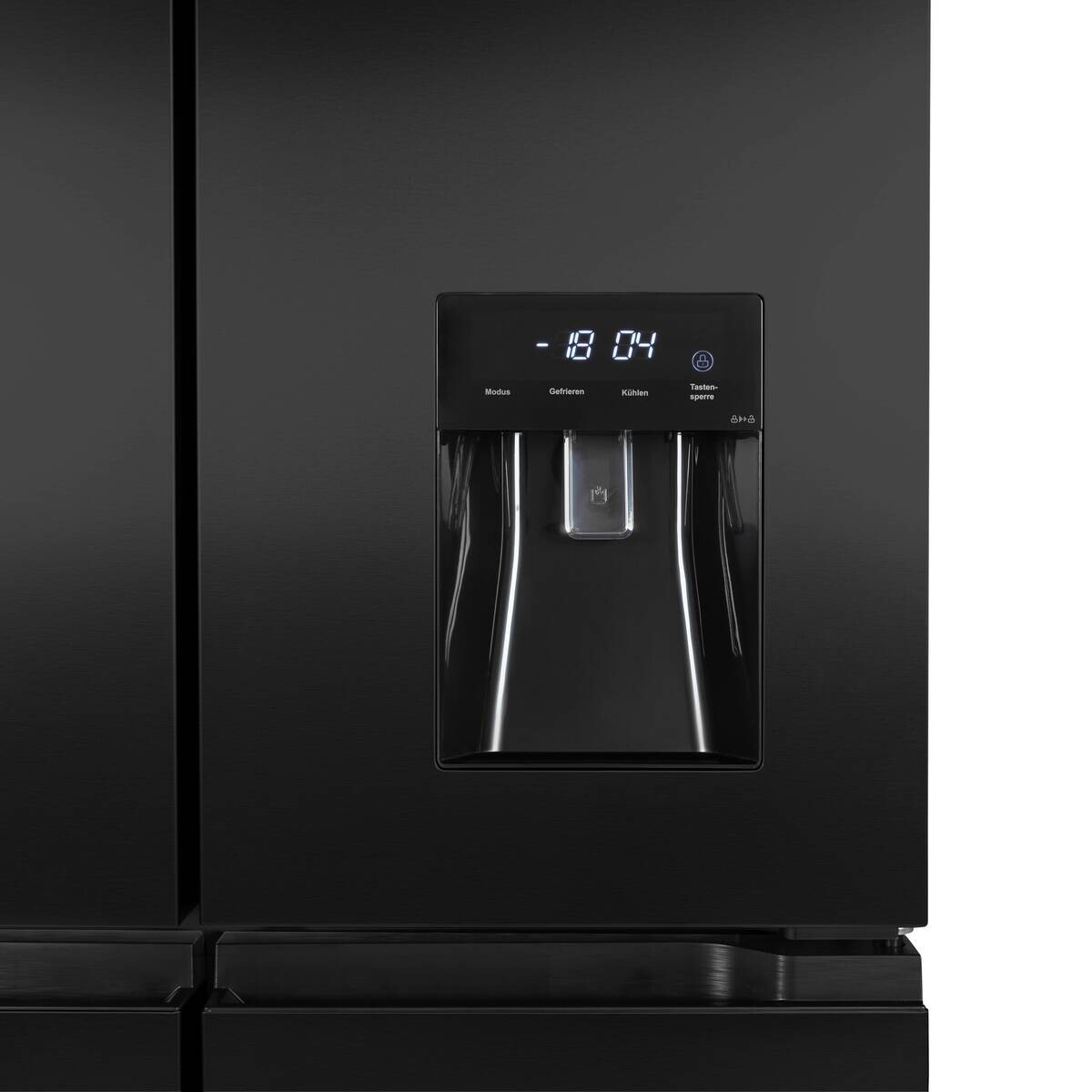 POCOline Multi-Door MD183-432EWDDNF dark Inox B/H/T: ca. 84x183x64 cm