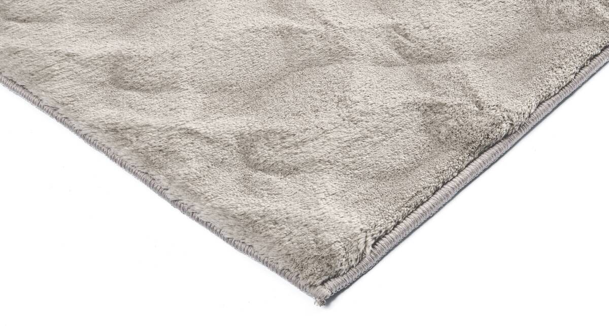 Fellimitat Diamond silber B/L: ca. 80x150 cm