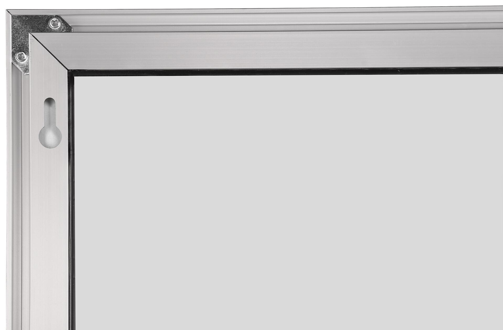 Mirrors&More Rahmenspiegel JULIETTE silber Optik B/H/T: ca. 50x150x1,7 cm