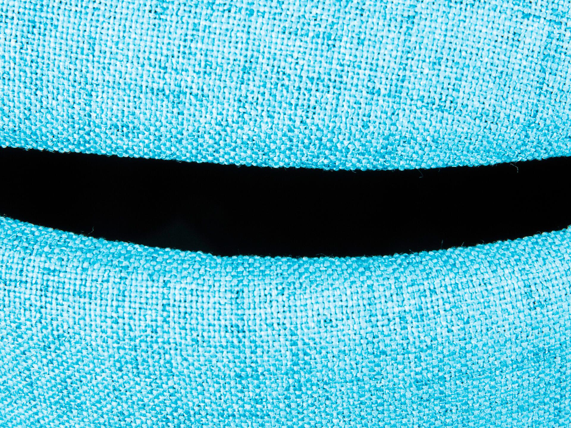 Inter Link Hocker Dilia hellblau MDF B/H/T: ca. 42x36x30 cm