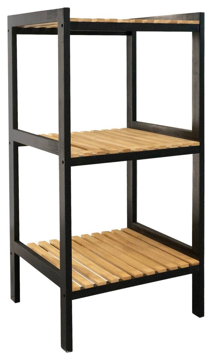 Regal Jasmin schwarz B/H/T: ca. 37x78x33 cm