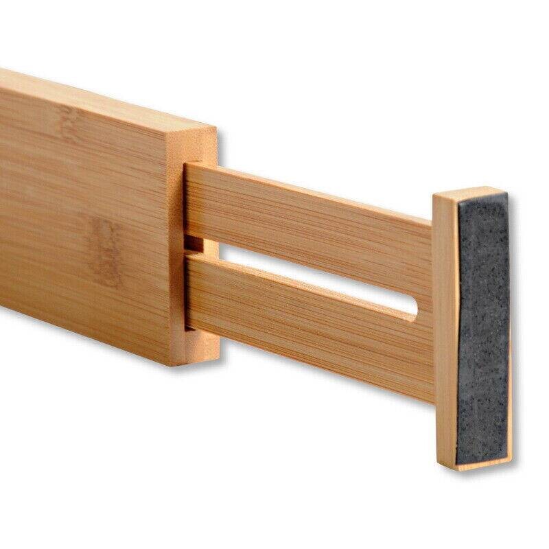 Kesper Schubladentrenner natur Bambus H/L: ca. 6,6x45,5 cm