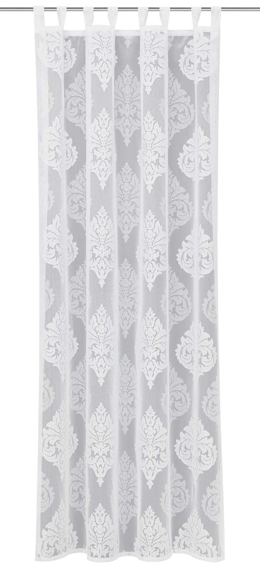 creative lifestyle Kombivorhang Cassandra weiß B/L: ca. 145x245 cm