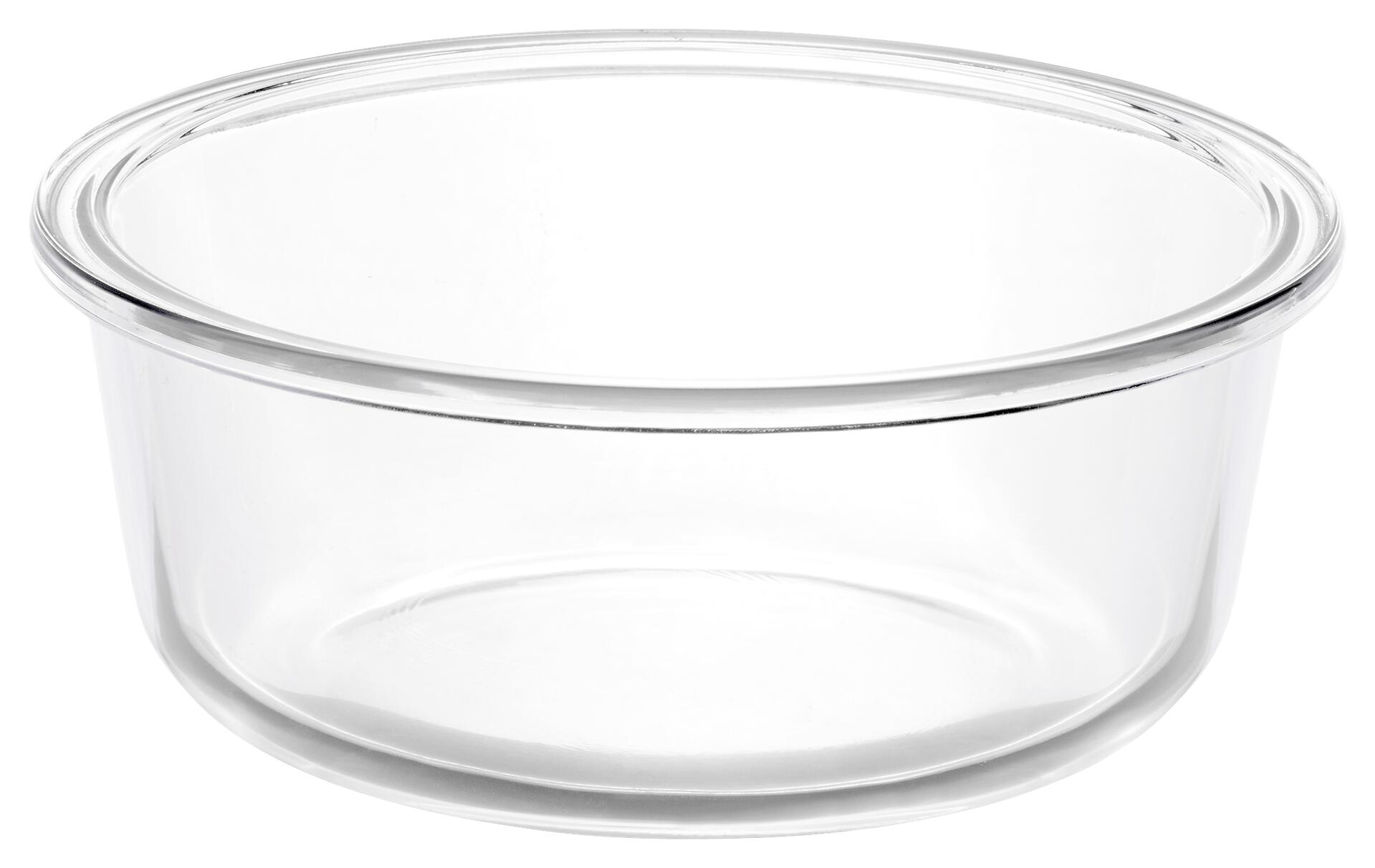 Auflaufform Glas B/H/L: ca. 15x6x15 cm