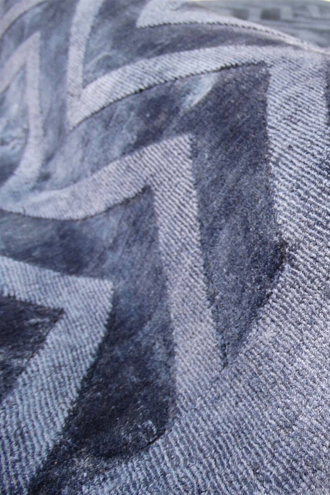 Kayoom Kurzflorteppich Luxury 410 marine B/H/L: ca. 80x0,8x150 cm