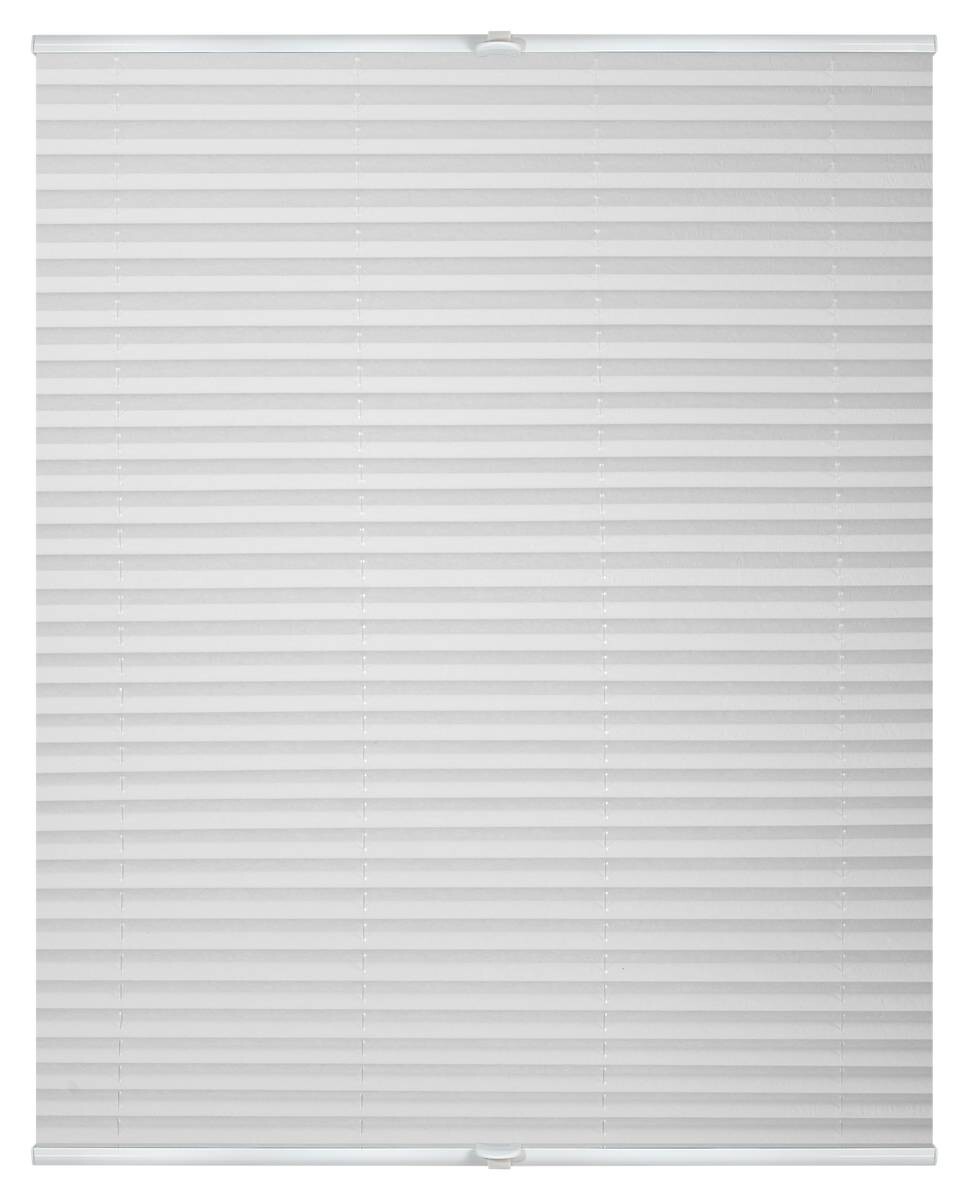 LICHTBLICK Spannplissee weiß B/L: ca. 60x130 cm