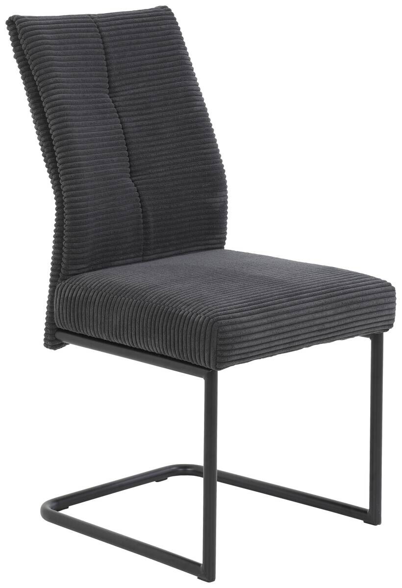 Schwingstuhl Dagmar, 4er-Set anthrazit Metall B/H/T: ca. 50x99x65 cm