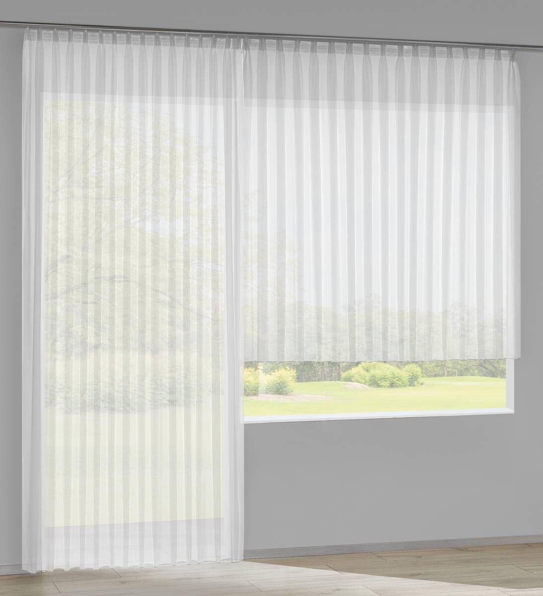 POCOline Fertigstore Opera weiß B/L: ca. 450x245 cm