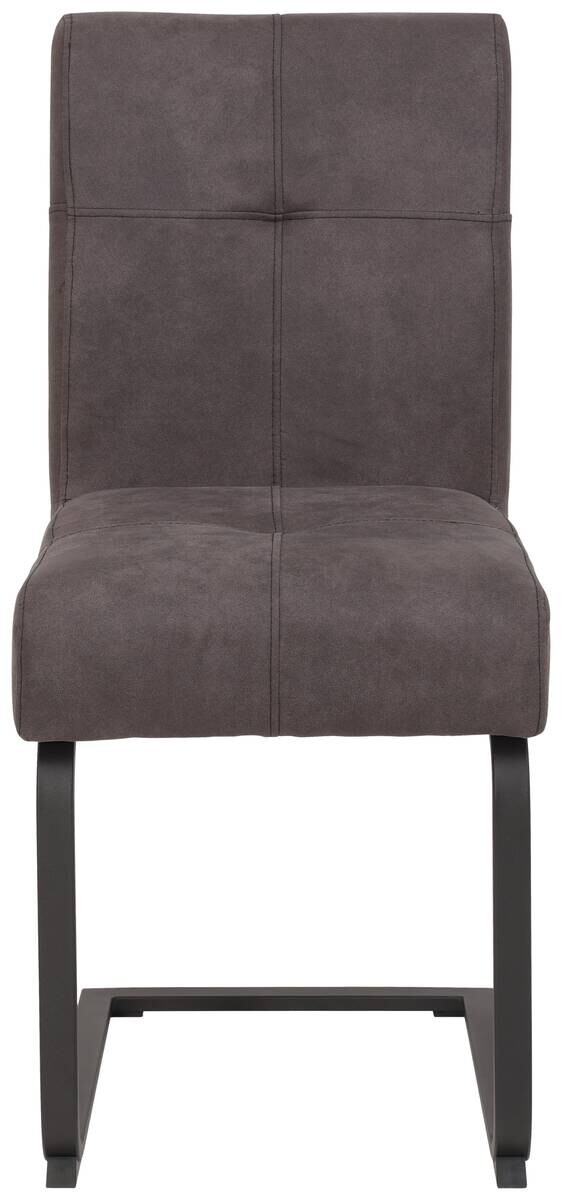 Essgruppe Luise I Eiche anthrazit Microfaser B/H/T: ca. 160x76x80 cm