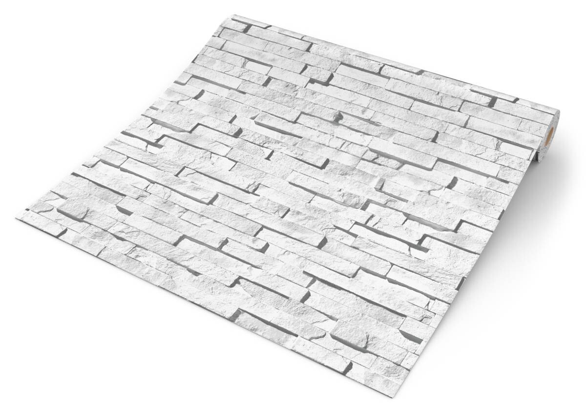UGEPA Vliestapete Steinoptik grau B/L: ca. 53x1005 cm