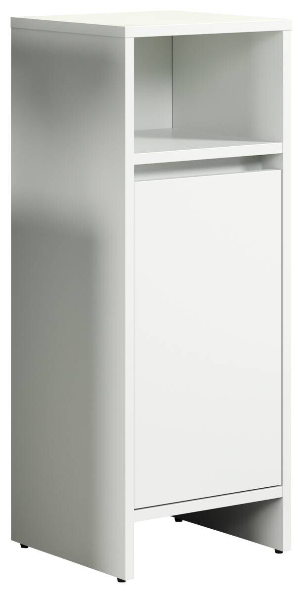 Stauraumelement Basix weiß matt grau B/H/T: ca. 32x81x28 cm