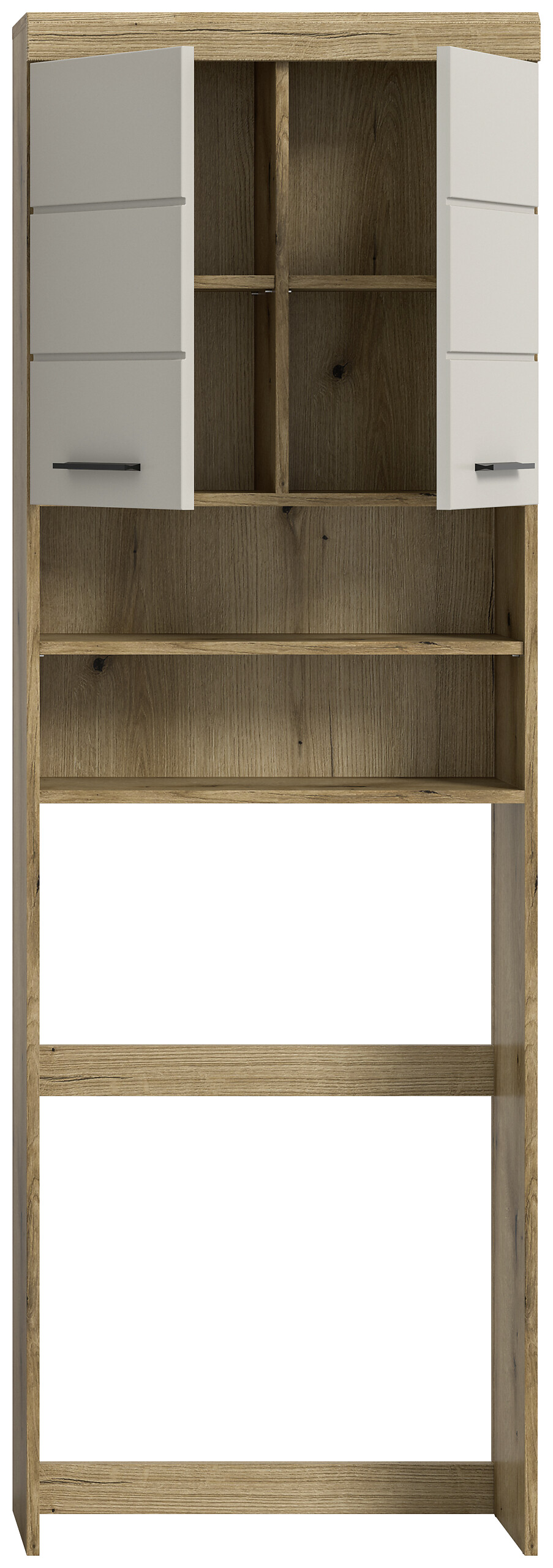 Waschmaschinenumbauschrank Scout Evoke Oak Nachbildung Kaschmirgrau Nachbildung B/H/T: ca. 63x191x24 cm