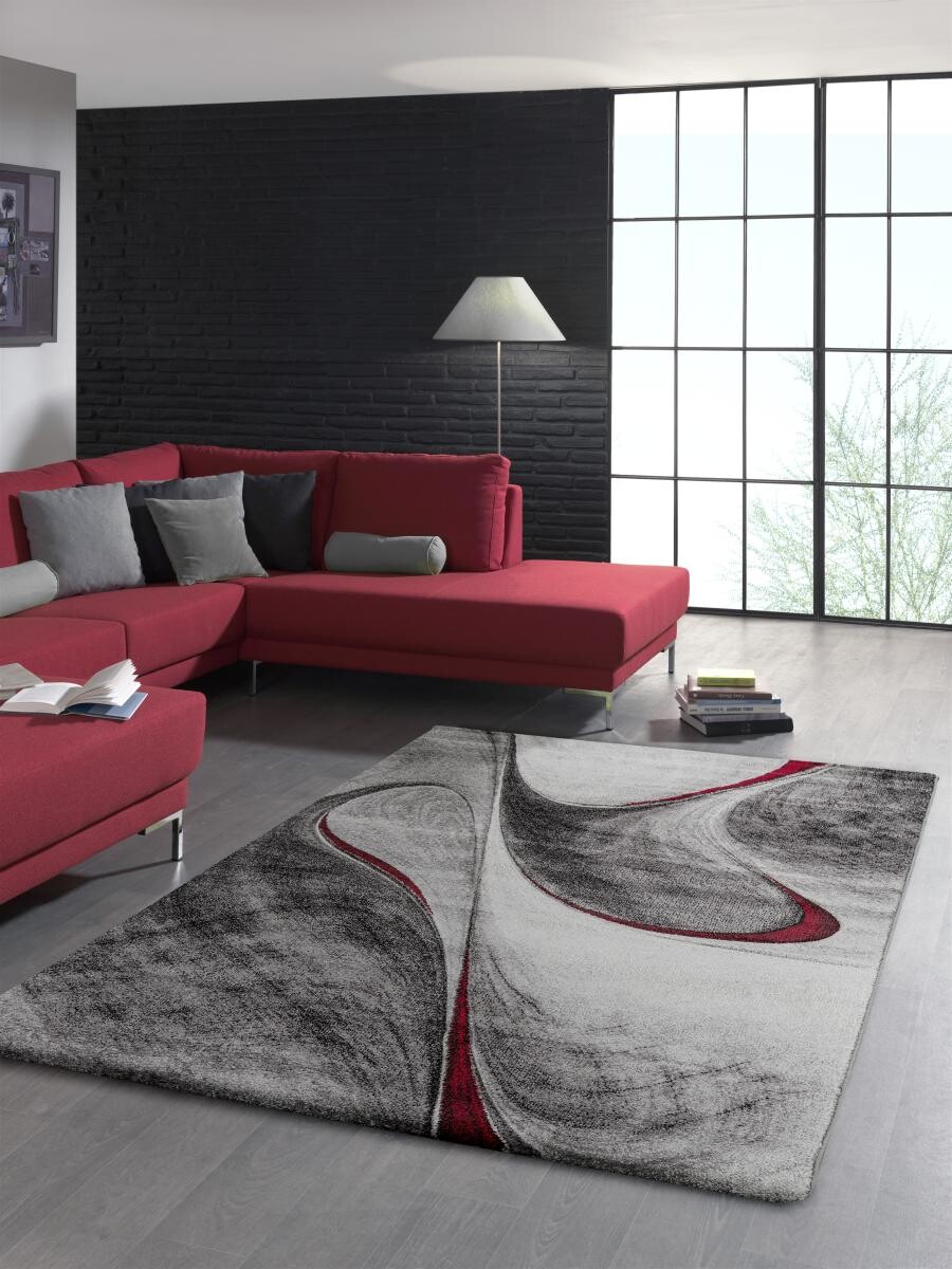 Webteppich Casino grau B/L: ca. 200x290 cm Webteppich Casino grau B/L: ca. 200x290 cm