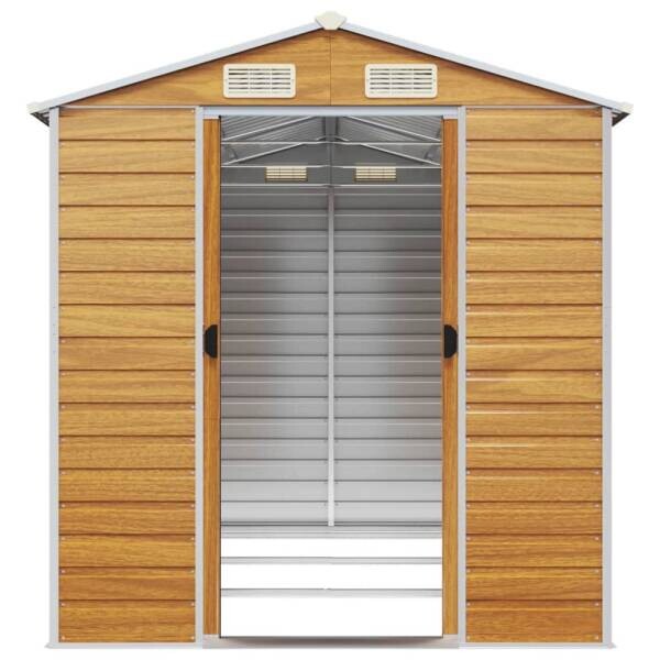 vidaXL Gartenhaus braun B/H/T: ca. 191x198x300 cm