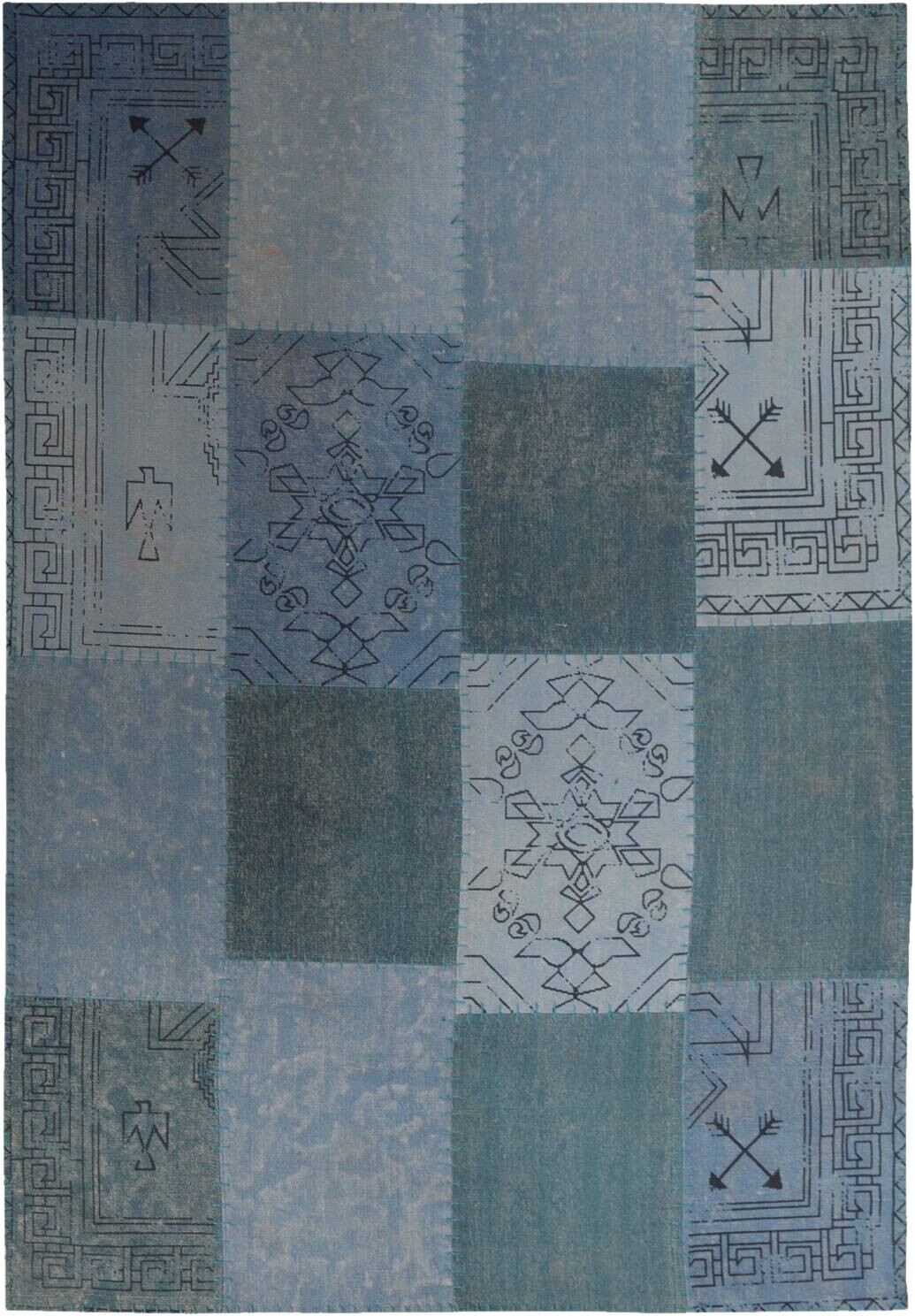 Kayoom Kurzflorteppich Lyrical 210 mehrfarbig B/L: ca. 120x170 cm