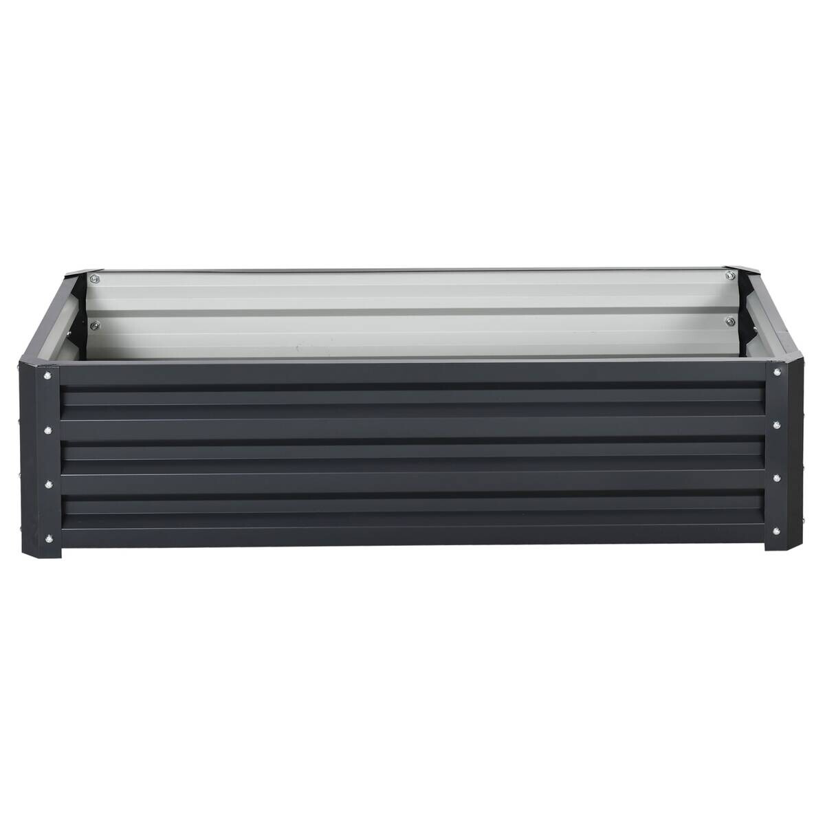 Outsunny Hochbeet grau Polypropylen B/H/L: ca. 60x120x30,5 cm