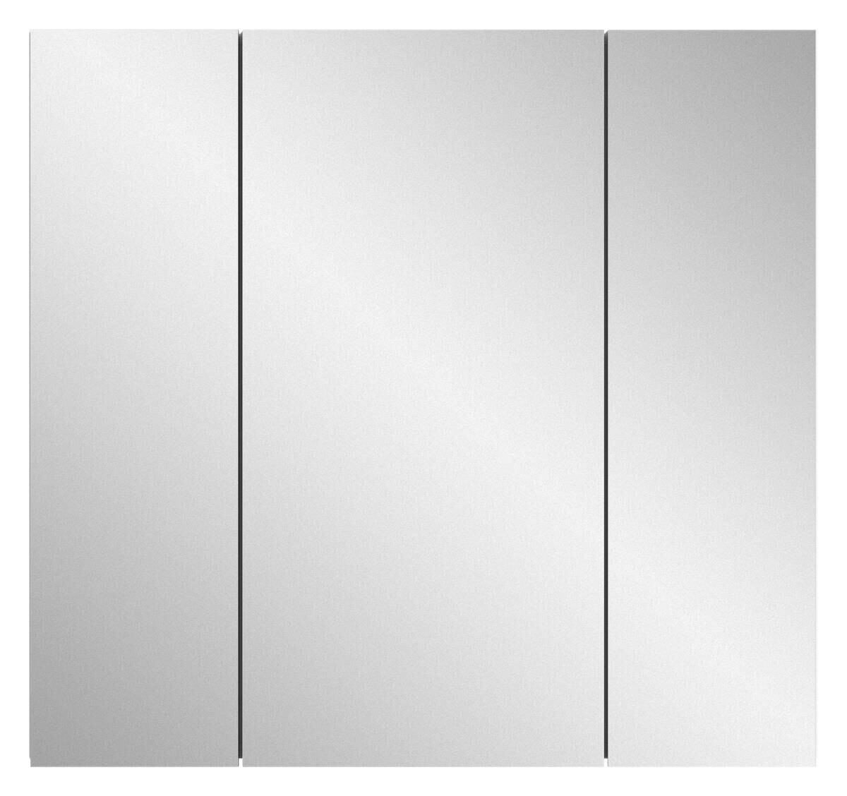 Spiegelschrank VIRA weiß B/H/T: ca. 82x77x18 cm