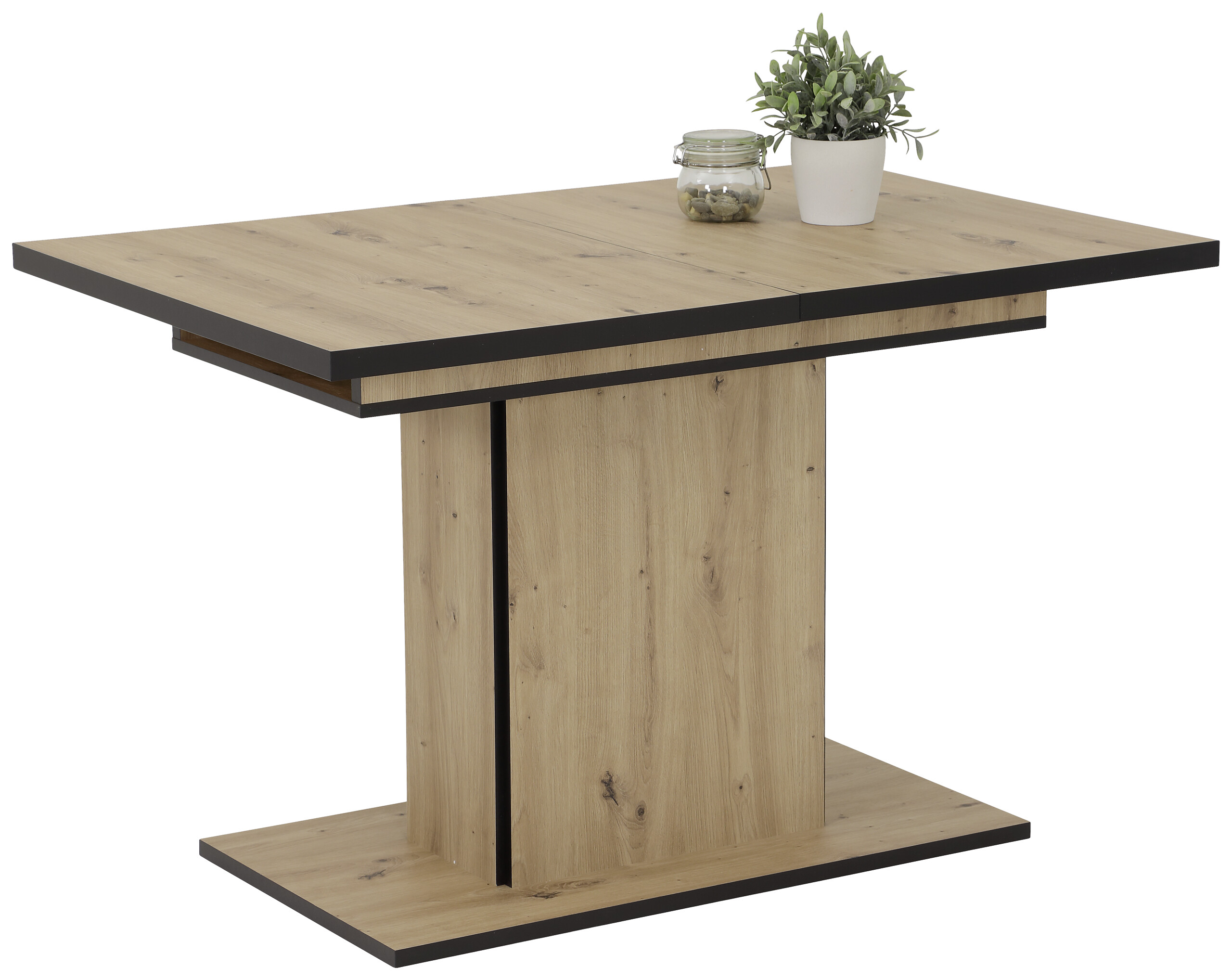 Säulenesstisch ARIANA I T Eiche Artisan Optik B/H/T: ca. 120x76x80 cm