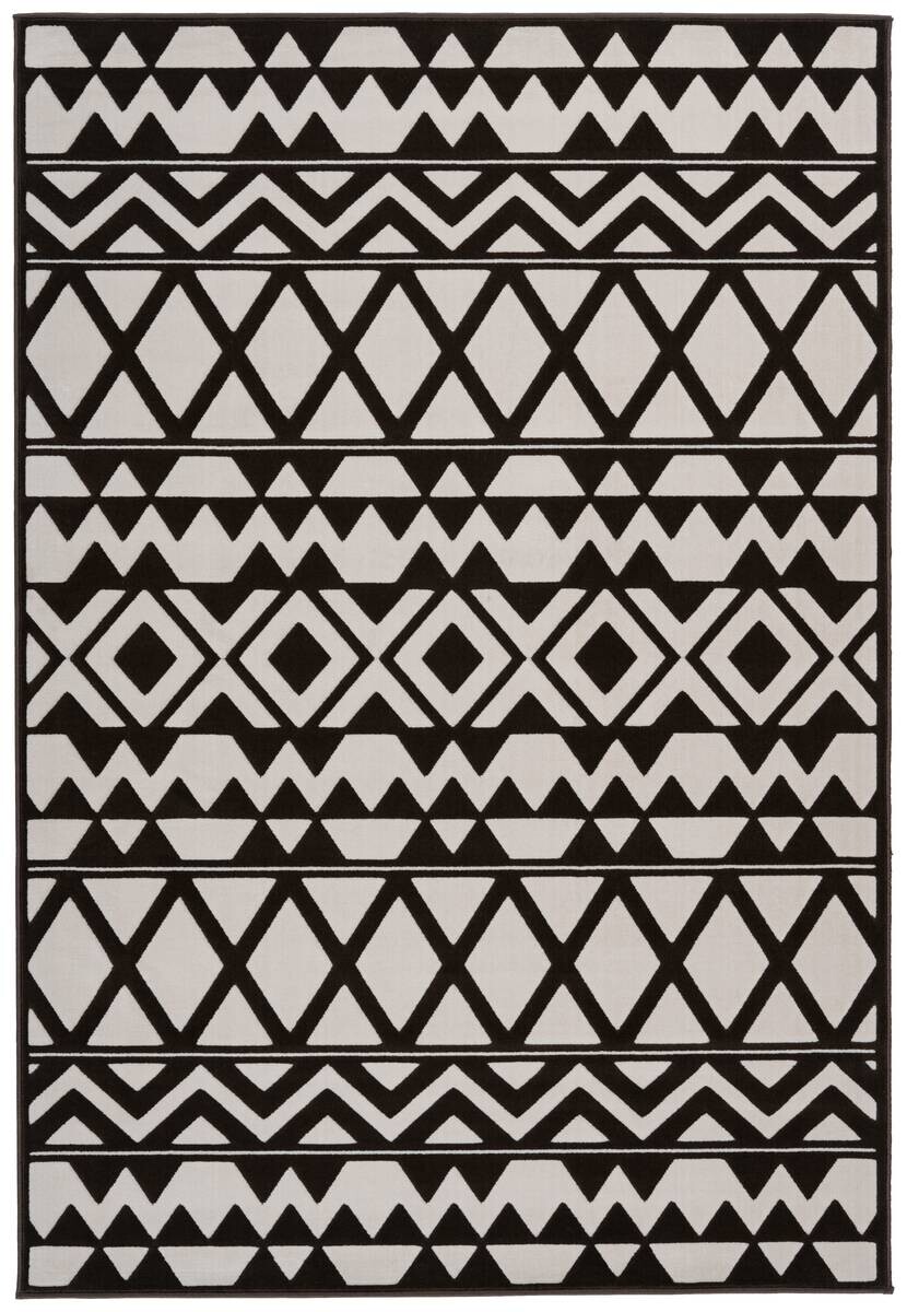 Kayoom Kurzflorteppich Esperanto 725 braun B/L: ca. 120x170 cm