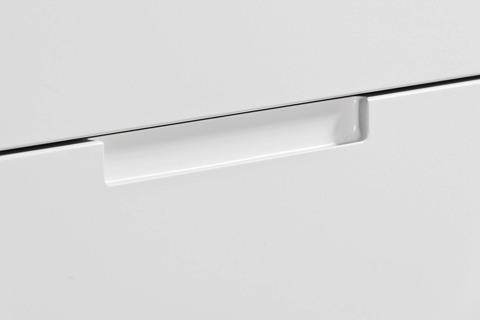 Highboard Mailand weiß Hochglanz B/H/T: ca. 192x108x40 cm