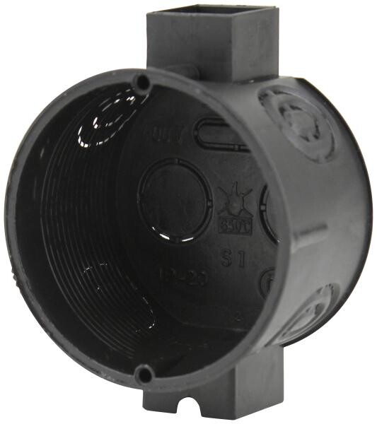 UniTec Schalterdose schwarz