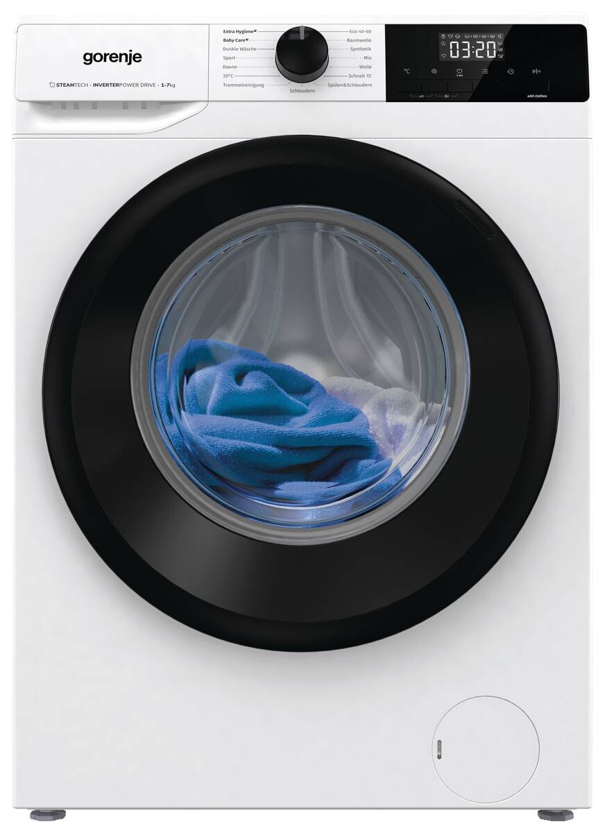 Gorenje Waschmaschine WNHEI74SAPS/DE weiß B/H/T: ca. 60x85x47 cm ca. 7 kg