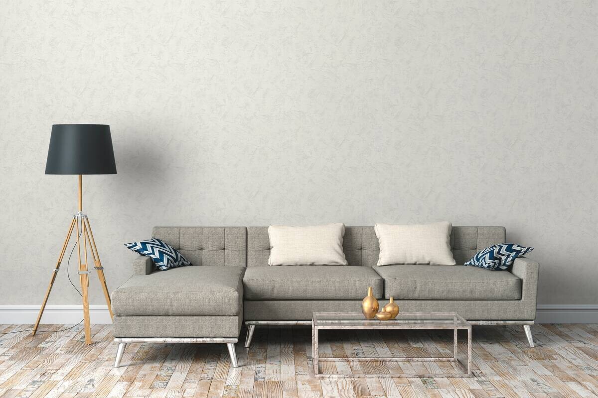 A.S.Creation Vliestapete Flavour Uni weiß B/L: ca. 53x1005 cm