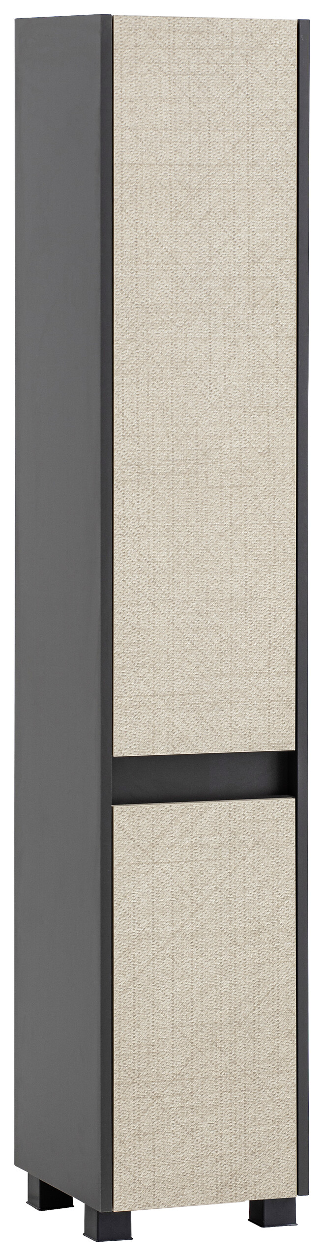 Hochschrank Sander anthrazit Nachbildung B/H/T: ca. 30,2x164,5x33 cm Hochschrank Sander anthrazit Nachbildung B/H/T: ca. 30,2x164,5x33 cm