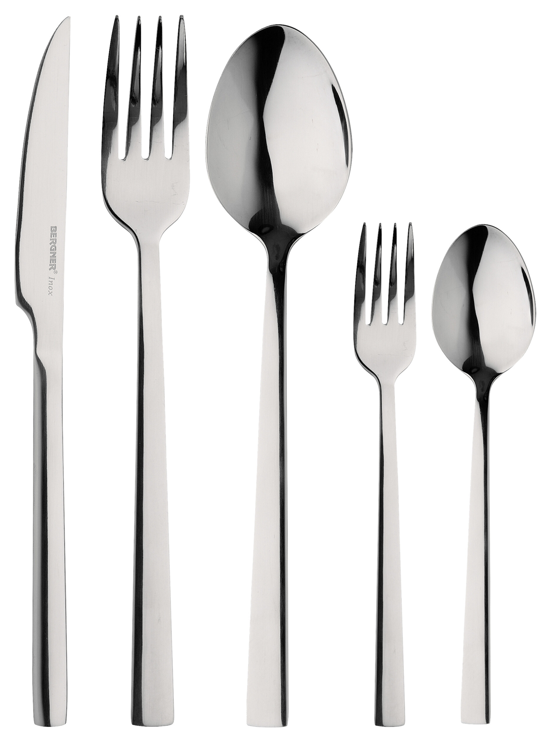 BERGNER Besteckset SOFIA silber Edelstahl 60 tlg. BERGNER Besteckset SOFIA silber Edelstahl 60 tlg.
